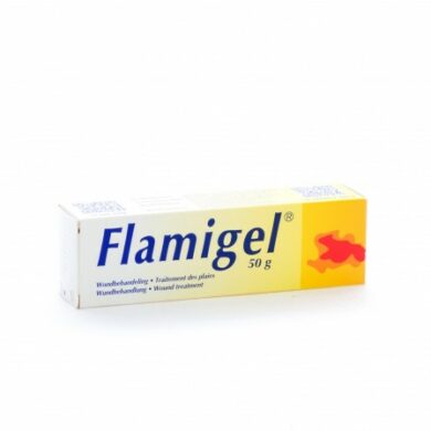 Flamigel laser detatouage nabehandeling
