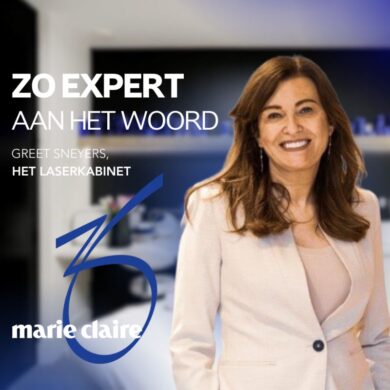 Interview ZO Skin in Marie Clair met Greet Sneyers